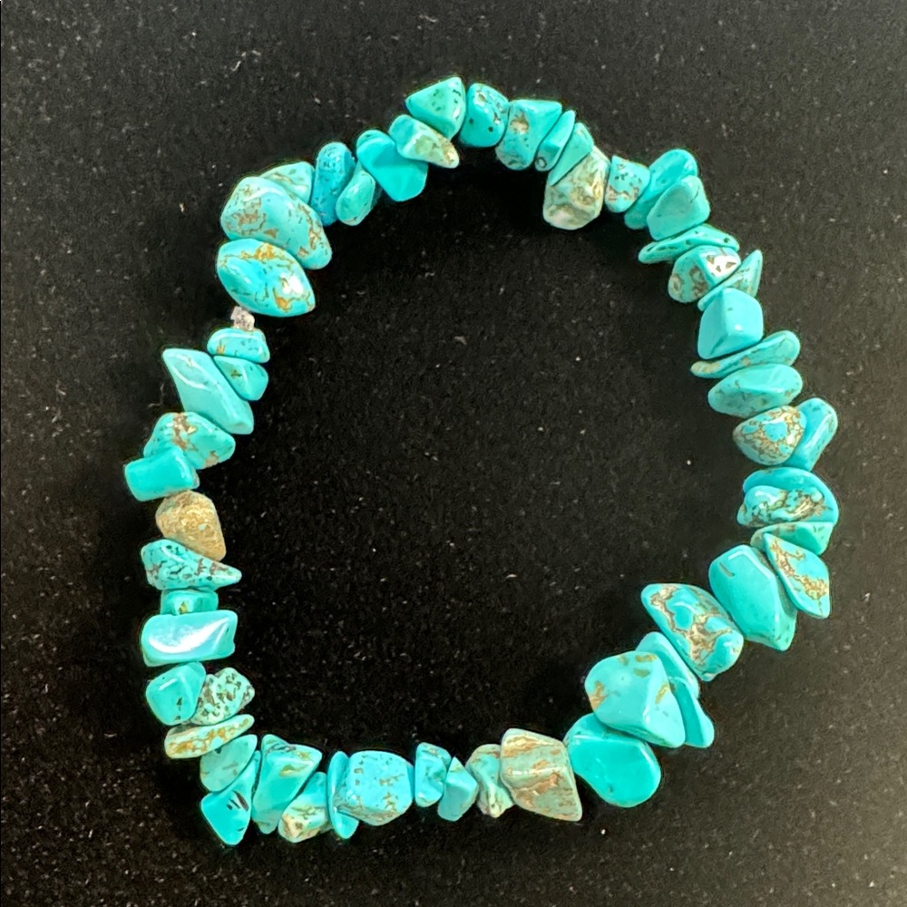 Vibrant Turquoise Gemstone Bracelet
